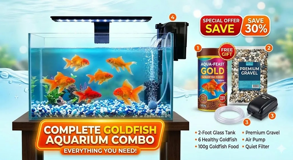 Starter Aquarium Combo — 2 Ft